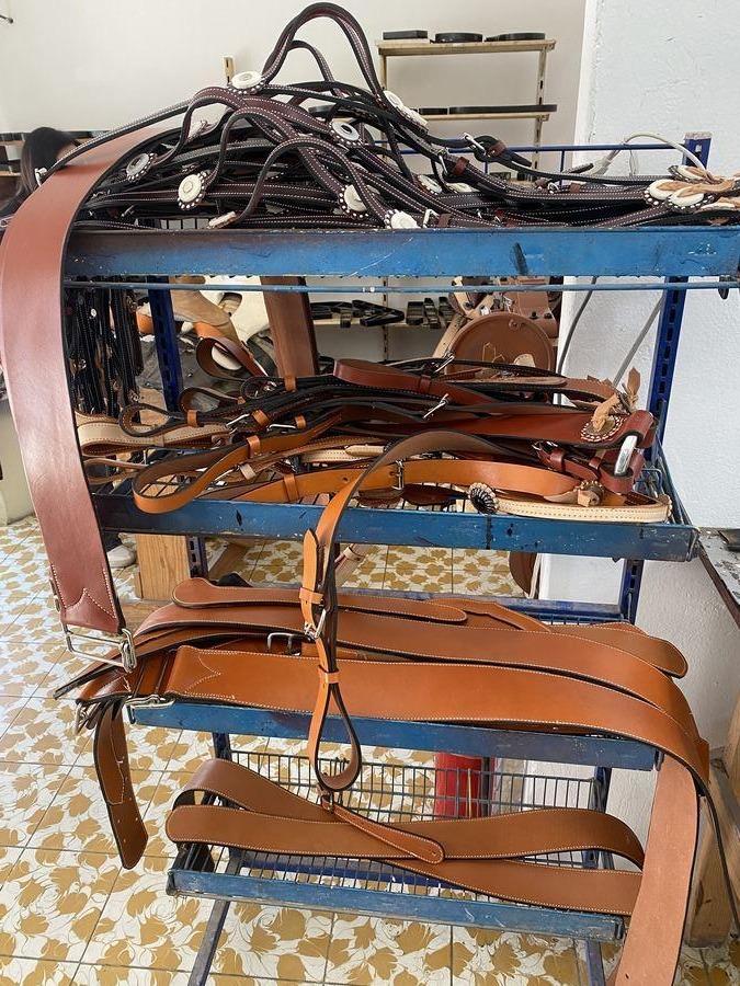 Pieza de cuero artesanal 3