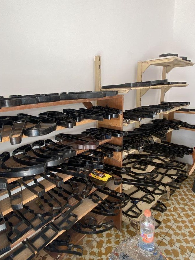 Pieza de cuero artesanal 6